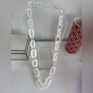 Iris Apfel Rara Avis lucite resin necklace